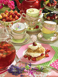 Thé à la fraise