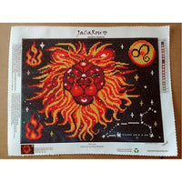 Lion / Leo, peinture de diamant