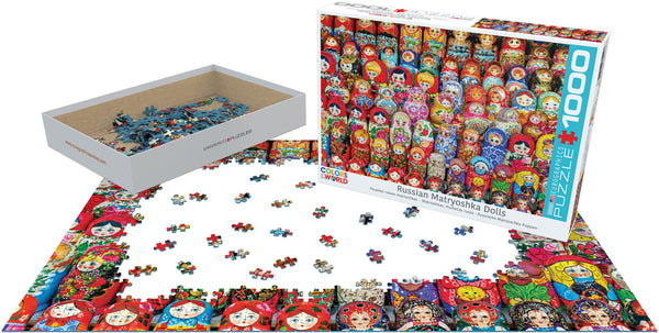Puzzle 1000 pièces : Se préparer à Noël - Eurographics - Rue des