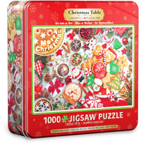 Christmas Table Collectable Tin