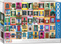 Windows méditerranéens (2000pcs)