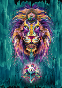 Luminescent Lion