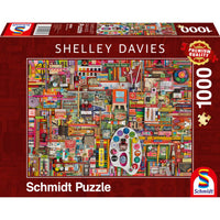 Matériel d'artiste vintage, Shelley Davies