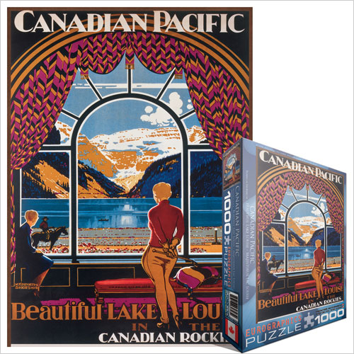 Buy Canadian rockies beautiful lake louise Puzzle Jigsaw Jungle
