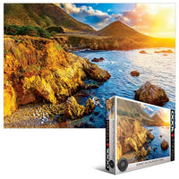 Sunset on the Pacific Coast