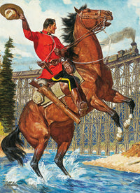 Police montée sur le plan royal