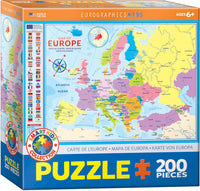 Carte de l'Europe (200 PC)