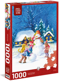 Bonhomme de neige amical