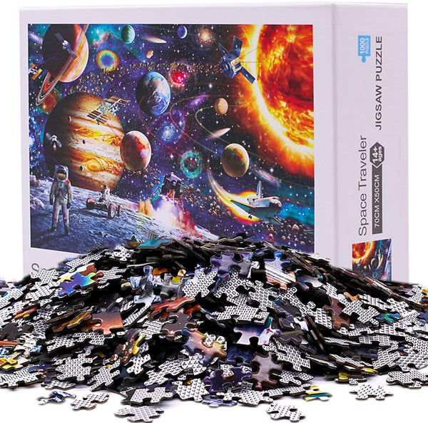 Space Traveler 1000 Piece Jigsaw Puzzle