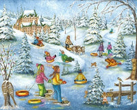 Le château dans la neige, Christine Genest