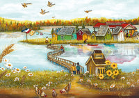 Village de Sagouine, Genest (1000pcs)