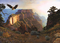 Sunset at Cape Royal, Hermon Adams