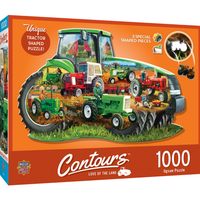 Contours Shaped - Love of the Land (1000pcs)