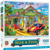 Seek & Find - Beach Time Fun, Lewis Johnson (1000pcs)