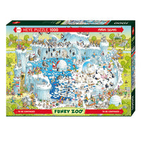 Zoo funky: Habitat polaire, Marino Degano (1000pcs)
