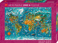 Map Art - Miniature World, Sara Drake (2000pcs)