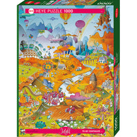 Idyll - par le terrain, Mordillo (1000pcs)