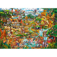 Safari exotique, Berman (boîte triangulaire) (2000pcs)