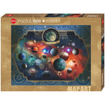 Map Art - Space World, Andre Sanchez (1500pcs)