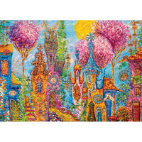 Village charmant: arbres roses, Tatyana Murova (1000pcs)