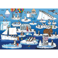 La vie de tous les jours dans l'Antarctique (1000pcs)