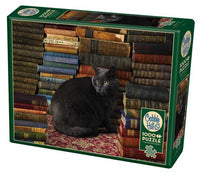 Chat de bibliothèque