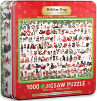 Holiday Dogs Collector Tin - Limited Edition Collectable Tin