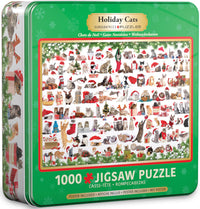 Holiday Cats Collector Tin - Limited Edition Collectable Tin