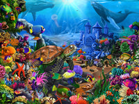 Tortue sous-marin magique