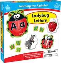 PFG Ladybug Lettres - Apprendre l'alphabet (utilisation / utilisée - puzzles pour de bon)
