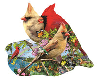 Cardinals d'été, Lori Schory (puzzle en forme)
