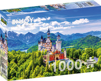 Château de Neuschwanstein en été, Allemagne (1000pcs)