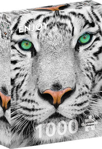 Tiger en Sibérie blanc (1000pcs)