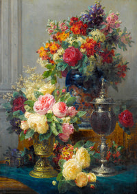 Spring Flowers with Chalices, Jean Robie Baptiste (1000pcs)