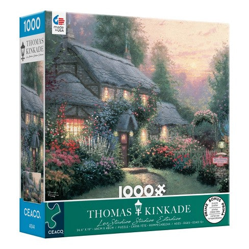 Buy Julianne's cottage, thomas kinkade (1000pcs) Puzzle | Jigsaw Jungle