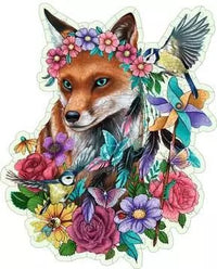 Ravensburger Colourful Fox (150pcs) (Wooden Jigsaw Puzzle)