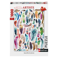 Artiste de collection - Aquarelles de Plumes (1000pcs)