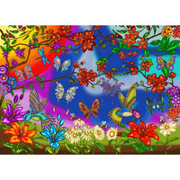 Butterflies and Hummingbirds, Anie Maltais