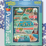 La vie est meilleure au lac - quelque chose ne va pas (1000pcs)