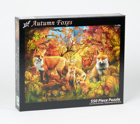 Buy Autumn foxes ciro marchetti 550pcs Puzzle Jigsaw Jungle