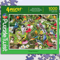 Winged Wonders - 4 More! (1000pcs)