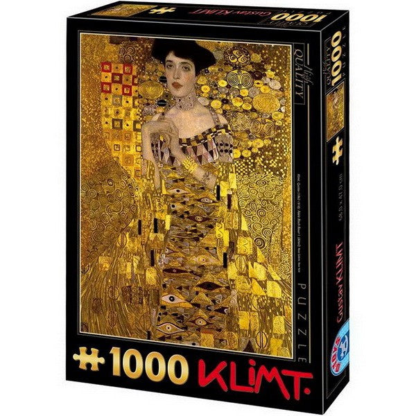 Adult Jgsaw Gustav Klmt: Adele Bloch Bauer. 1000 pcs of headache. : r
