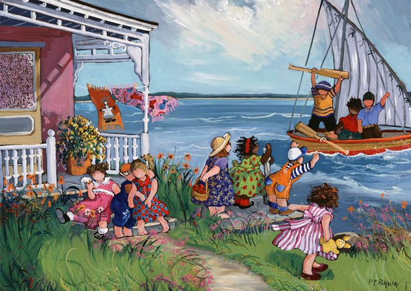 Buy At the cottage (au chalet), pauline paquin Puzzle | Jigsaw Jungle