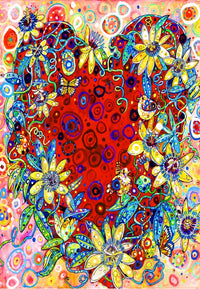 Passion Flower, Sally Rich (1000pcs)