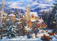 Sledding To Town, Chuck Pinson (1500pcs)