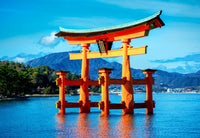 The torii of Itsukushima Shrine (1500pcs)