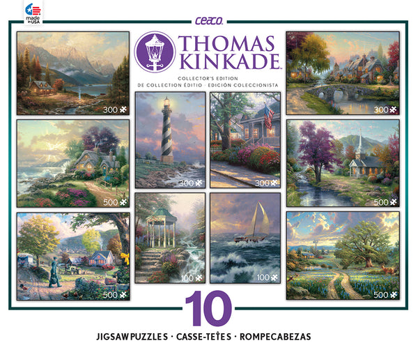 Buy Thomas kinkade 10-in-1 collector's edition Puzzle | Jigsaw Jungle