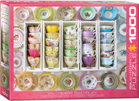 Colorful Tea Cups, Alison Henley