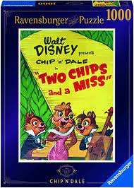 Ravensburger Disney Vault - Chip & Dale (1000pcs)