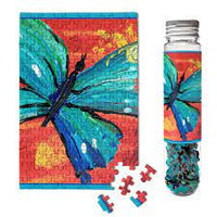 Micro-puzzle - papillon jaune